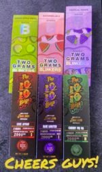 B PREHEAT TWO GRAMS BLINKERS